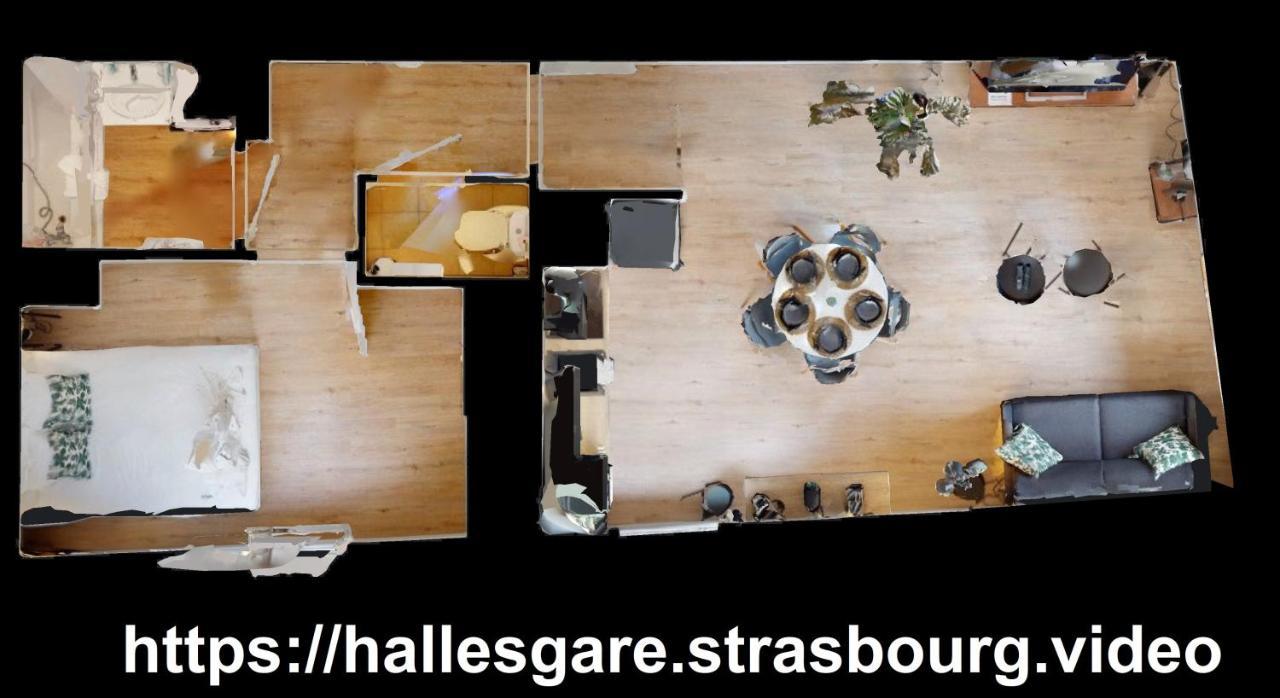 Hallesgare 1 Free Parking Strasbourg Ngoại thất bức ảnh